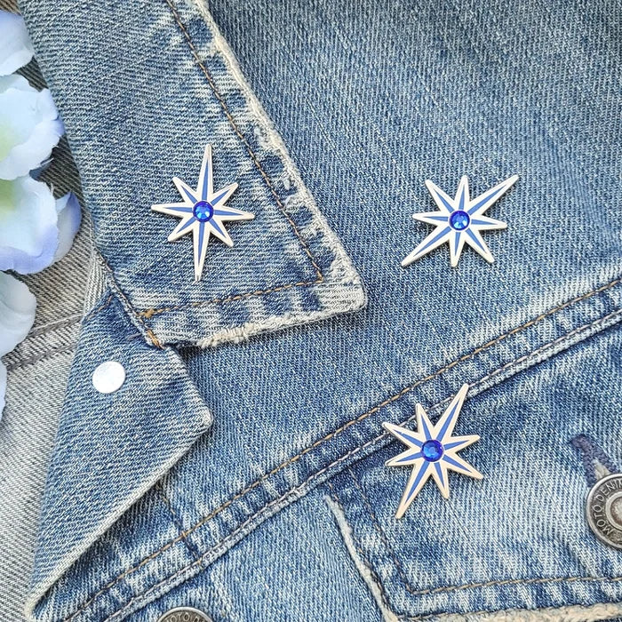 Starburst Enamel Pin