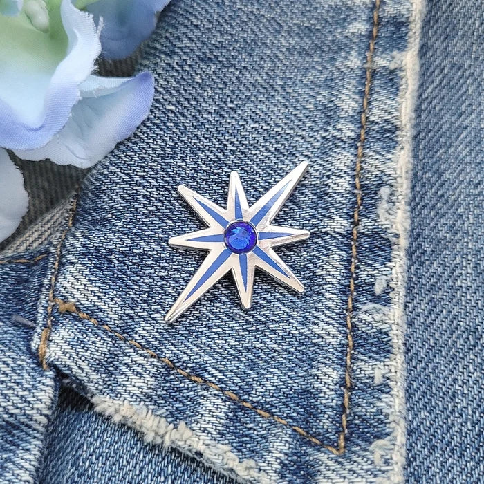 Starburst Enamel Pin