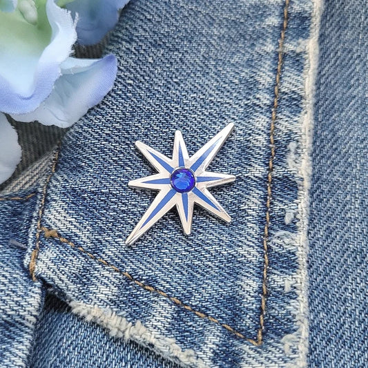 Starburst Enamel Pin