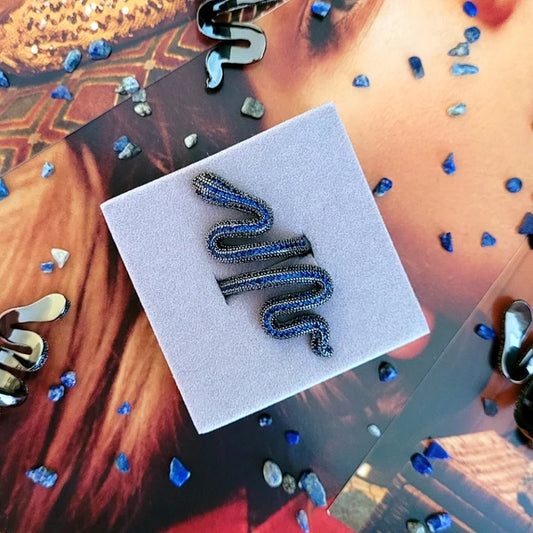 Blue Snake Ring