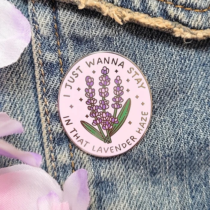 Lavender Haze Enamel Pin/Sticker