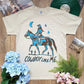 Cowboy Like Me Horse T-Shirt / Sticker