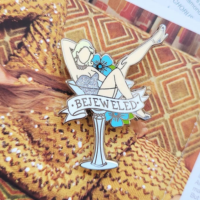 Bejeweled Enamel Pin