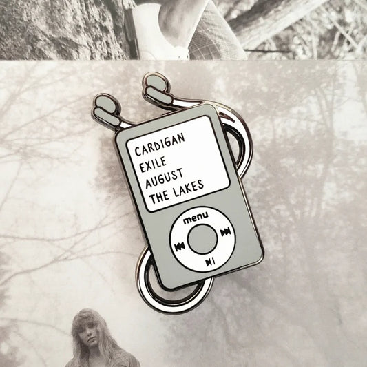 Folklore Ipod Enamel Pin