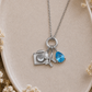 1989 Charm Necklace Silver