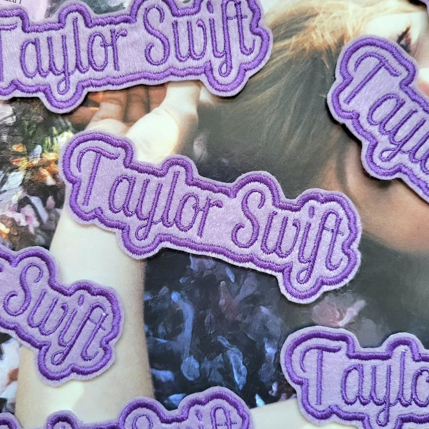 Taylor Swift Patch (Purple)
