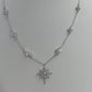 Opalite CZ Lightning Bolt Necklace/Bracelet